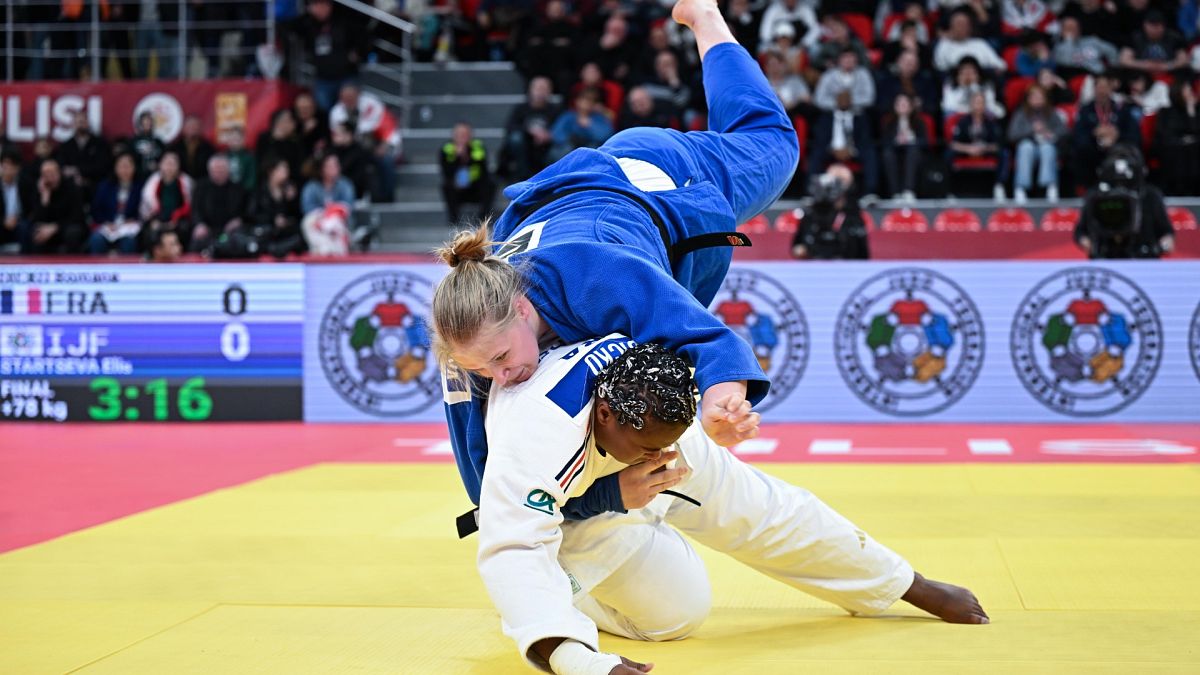 + 78kg. Final, Romane Dicko (FRA) vs Elis Startseva (IJF)