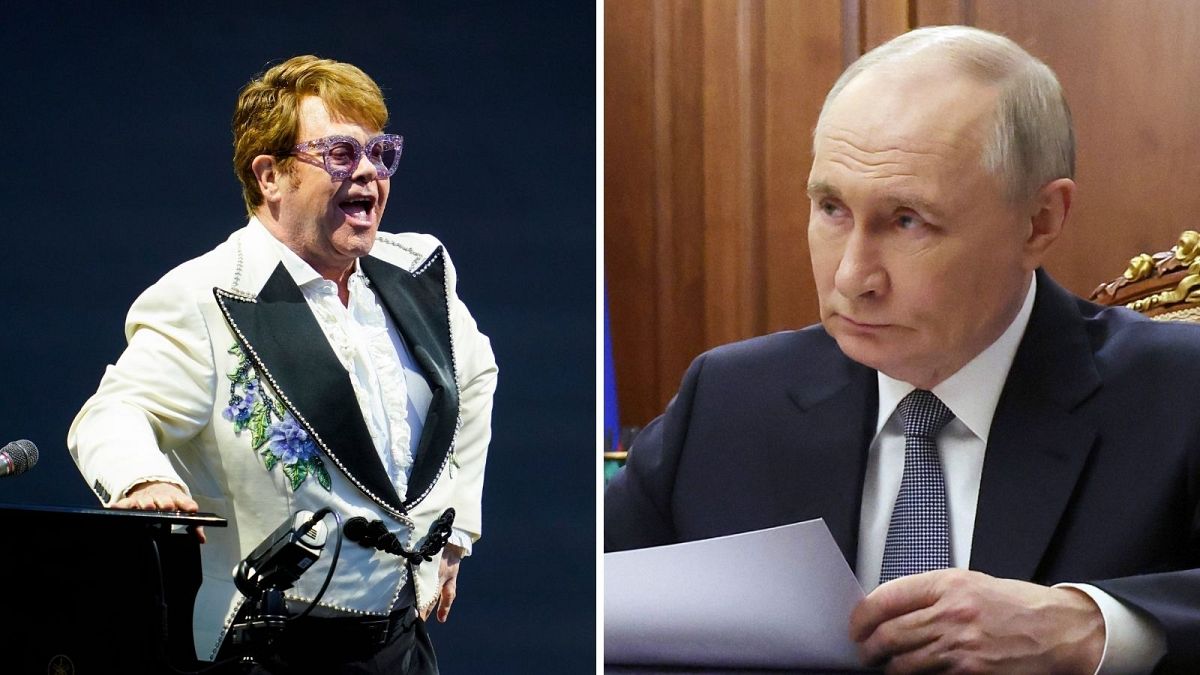 Sir Elton John’s AIDS charity blacklisted in Russia for LGBTQ+ support