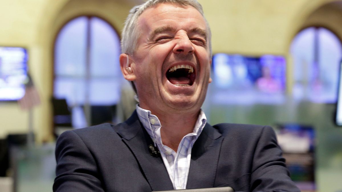 Ryanair-CEO Eyes Eyes Multi-Millionen Euro-Bonus, da der Aktienkurs hoch bleibt