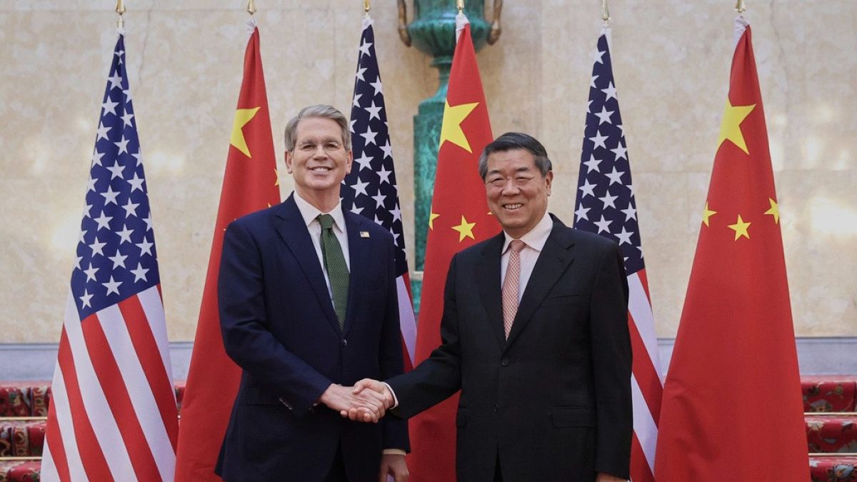 Die USA und China schließen nach Gesprächen in London einen Vertrag über Handelsrahmen ab
