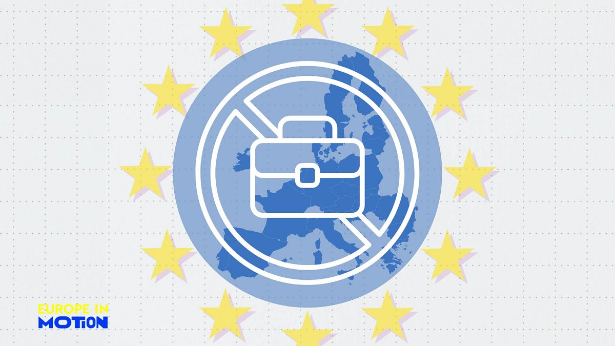 Arbeitslosigkeit in der EU, die unter allen Altersgruppen außer jungen Menschen untergeht