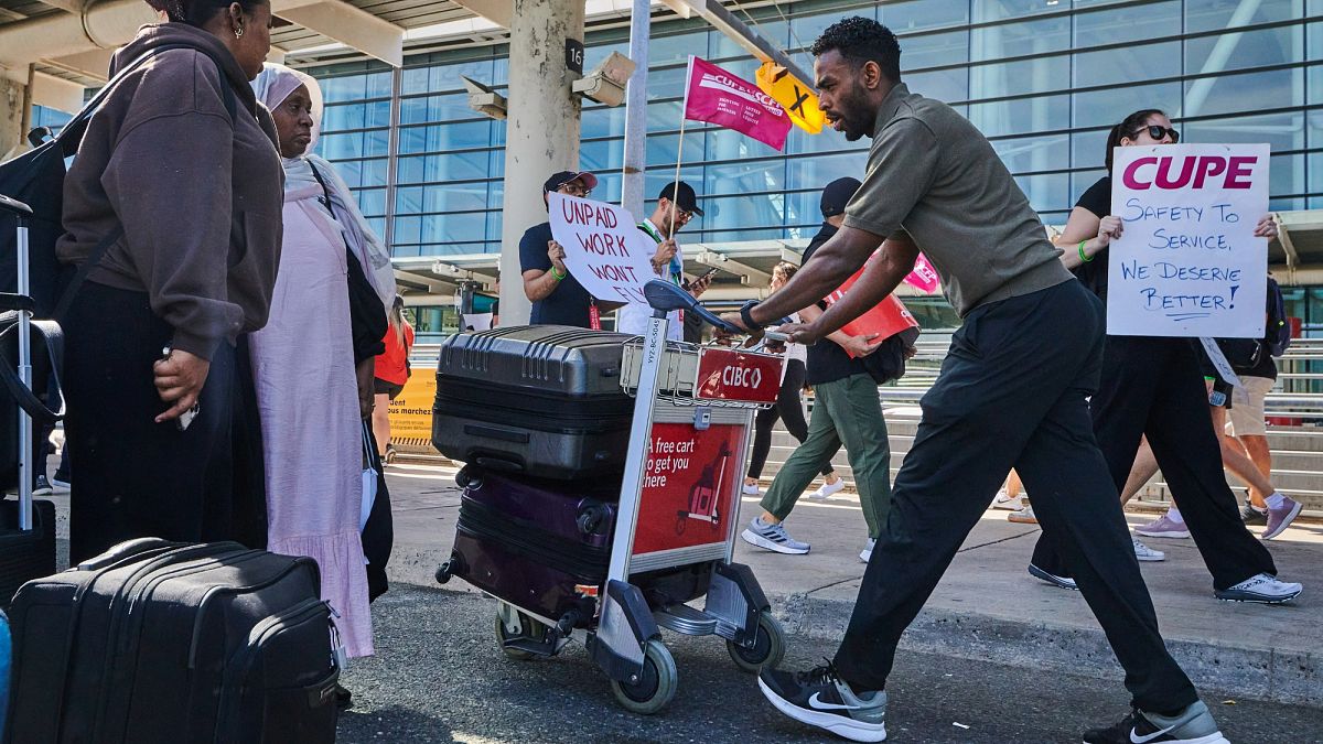Air Canada Lebenslauf Flüge Nach einer halben Million Passagiere, die von Streiks betroffen sind