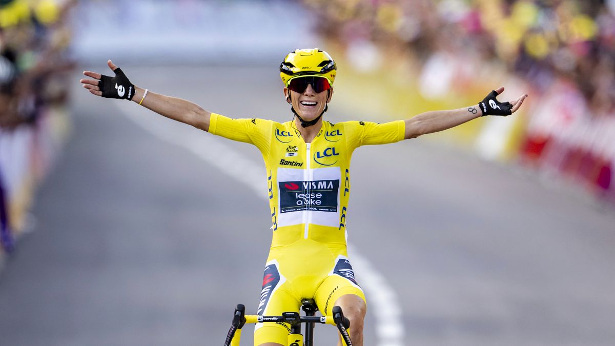 Der französische Fahrer Pauline Ferrand-Prévôt gewinnt die Frauentour de France bei ihrem ersten Versuch