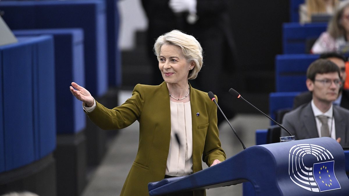 Von der Leyen Vorschau auf neue Sanktionen gegen Russland und ein neues Darlehen für die Ukraine