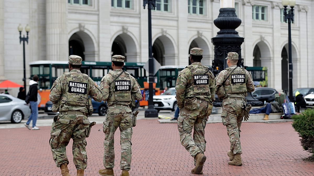 Aktuelle Nachrichten. Zwei Soldaten der Nationalgarde erschossen mitten in einem Washington DC