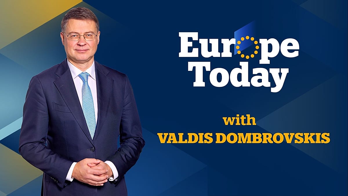 Europa heute: Valdis Dombrovskis, EU-Wirtschaftskommissar, reagiert auf den Friedensplan der Ukraine