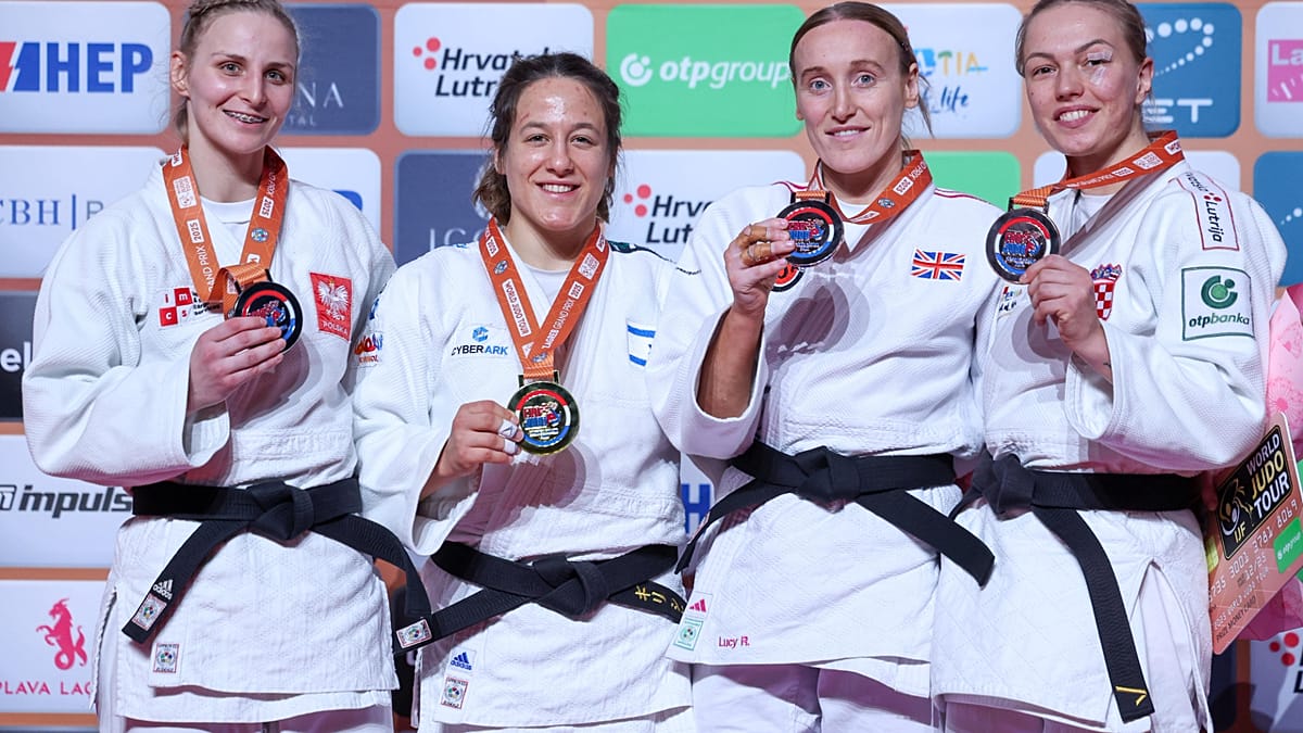 Judo: Spektakuläre Action im Mittelgewicht in Zagreb