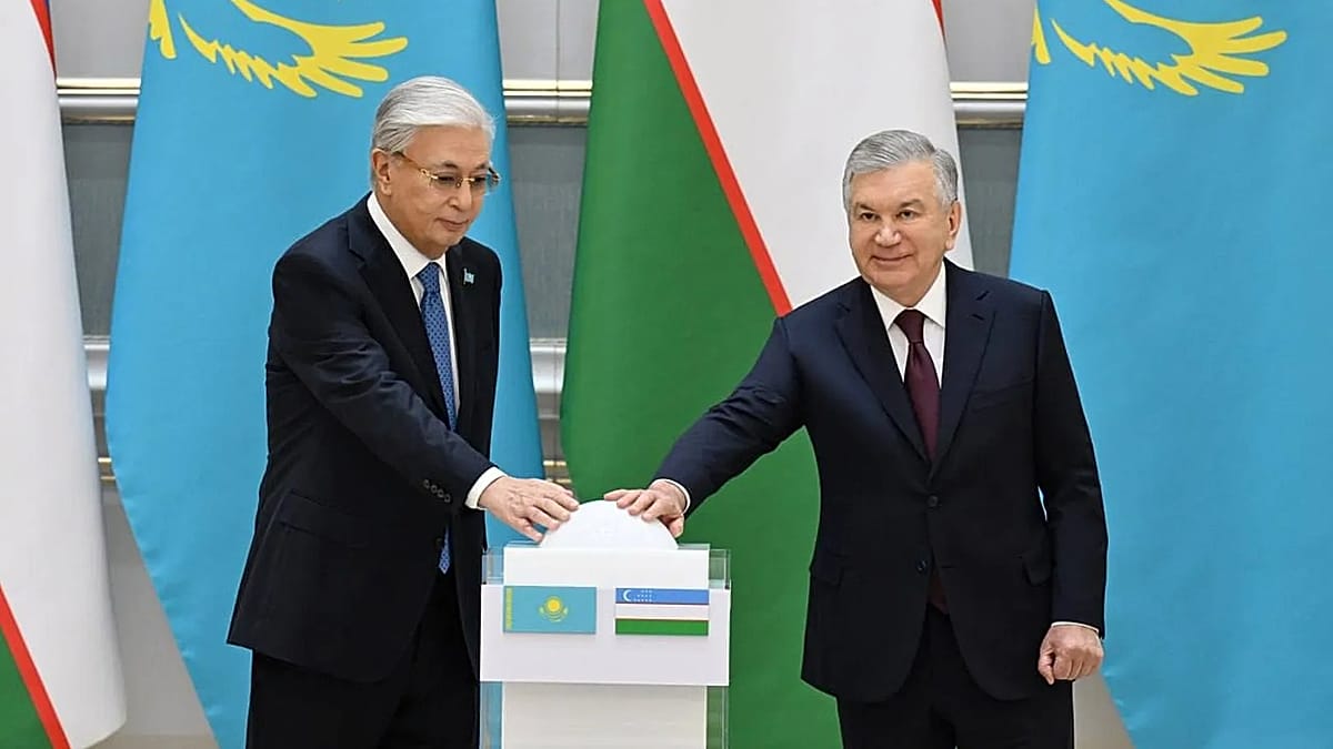 Usbekistan und Kasachstan starten Projekte im Wert von 1,3 Milliarden US-Dollar und legen ein Handelsziel von 10 Milliarden US-Dollar für 2030 fest