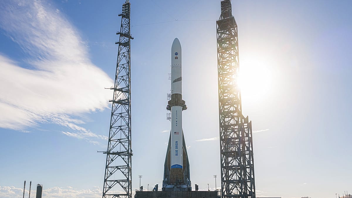 Zweiter Start der New Glenn-Rakete im Test für Bezos‘ Blue Origin aufgrund des Wetters verschoben