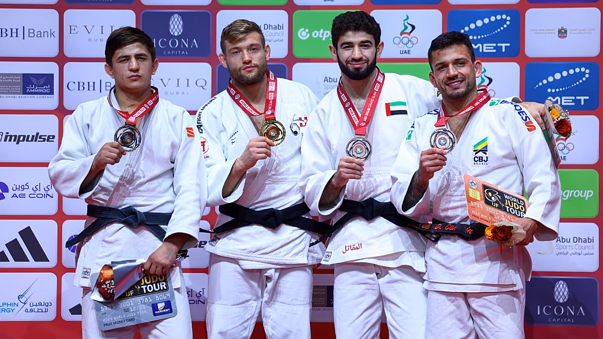 Drama am zweiten Tag in Abu Dhabi: Große Siege, brillante Comebacks und aufstrebende Stars beim Grand Slam