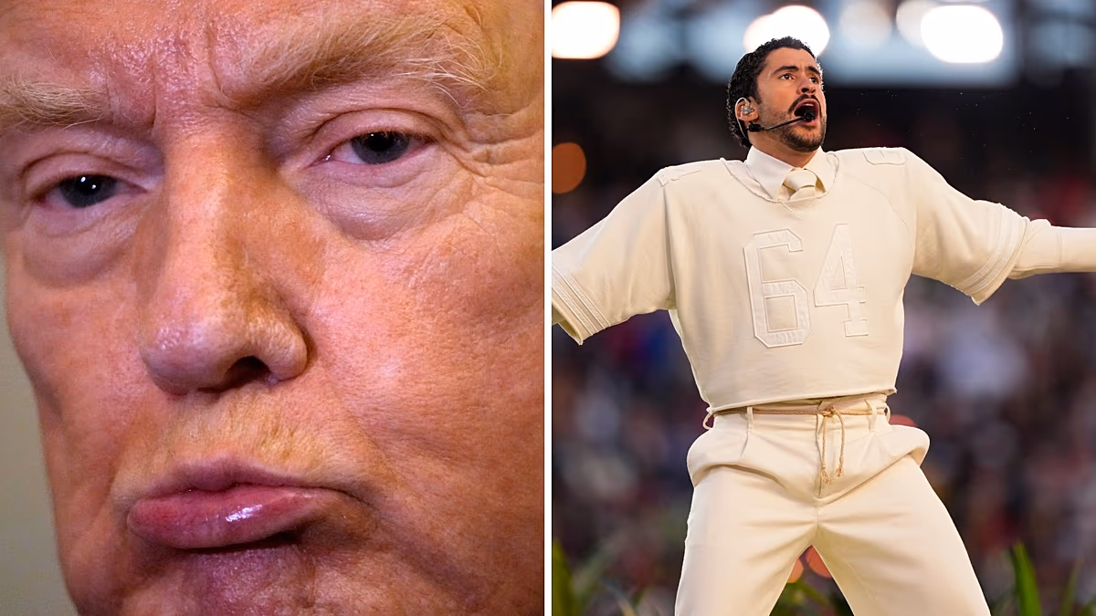 Donald Trump kritisiert Bad Bunnys Super-Bowl-Halbzeitshow: „Ein Affront gegen die Größe Amerikas“