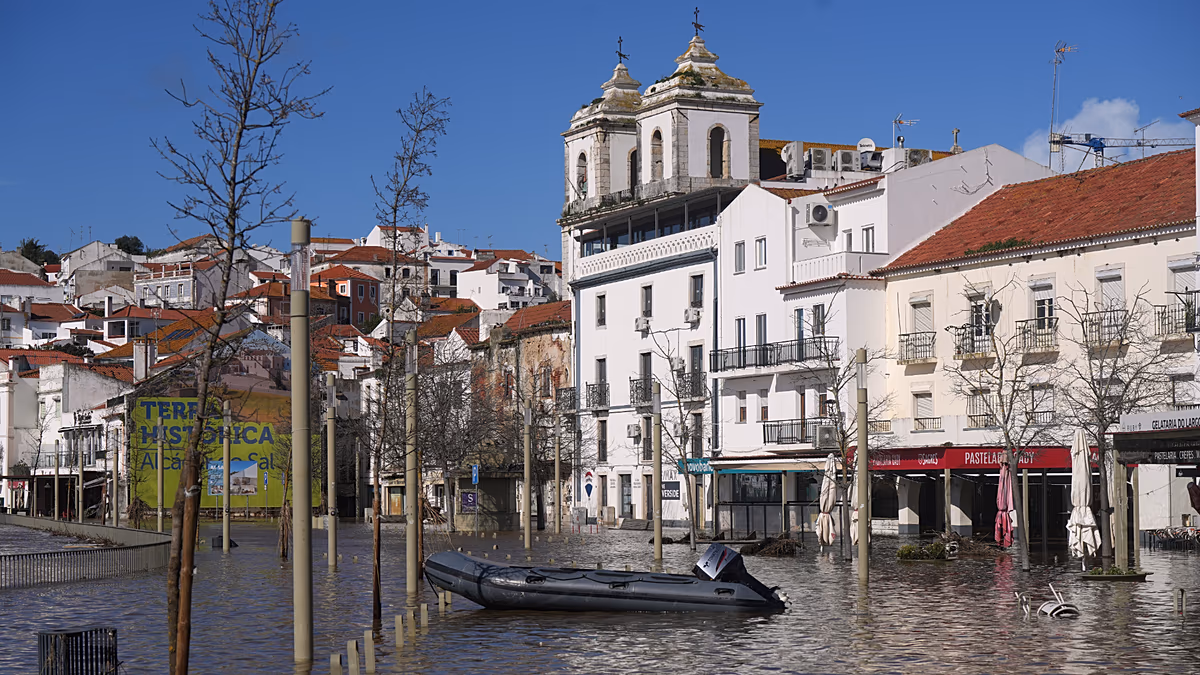 Rettungshelfer in Portugal getötet, als Sturm Marta über die Iberische Halbinsel zieht