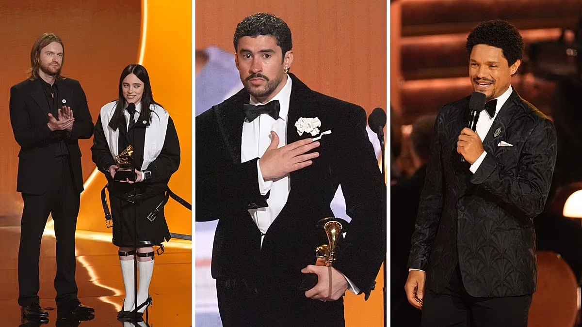 „F*ck ICE“: Die kraftvollsten Reden bei den politisch aufgeladenen Grammy Awards