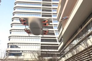 China stellt UFO-förmiges eVTOL-Fahrzeug vor, das für städtische Starts geeignet ist