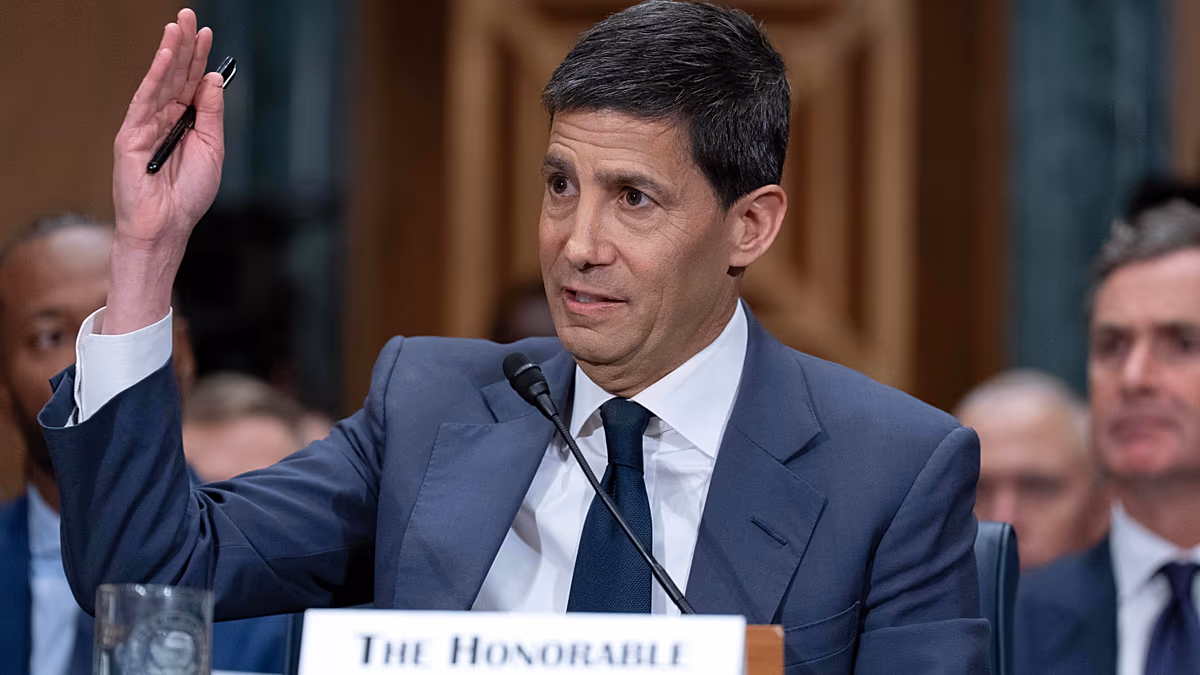 Der Kandidat für den Fed-Vorsitzenden Warsh lehnt bei der Anhörung im Senat die Bezeichnung „Trump-Sockenpuppe“ ab