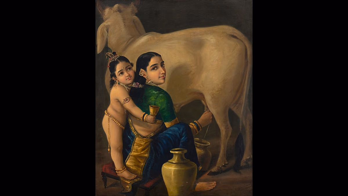Das Gemälde von Raja Ravi Varma wird für 15,4 Millionen Euro verkauft und stellt einen neuen Rekord für indische Kunst dar