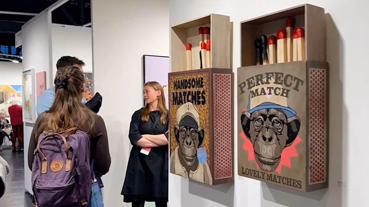 Deutschlands Messe für erschwingliche Kunst lockt Besucher mit Kunstwerken unter 500 € an