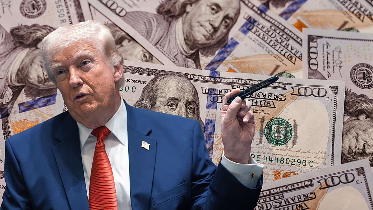 Eine kontroverse Premiere: Donald Trumps Unterschrift erscheint auf US-Dollar-Scheinen
