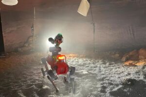 Schweizer Forscher testen einen Roboterhund, der die Erforschung von Mond und Mars beschleunigen soll