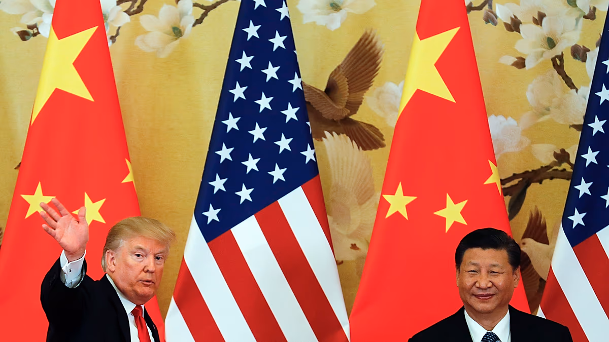Trump in Peking: Wie stehen die USA und China als wirtschaftliche Supermächte da?