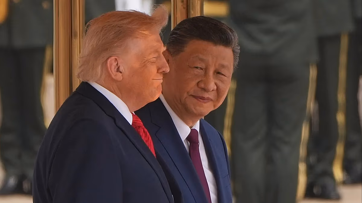 Xi Jinping verspricht, während Trumps Besuch US-Firmen „die Tür weiter zu öffnen“.