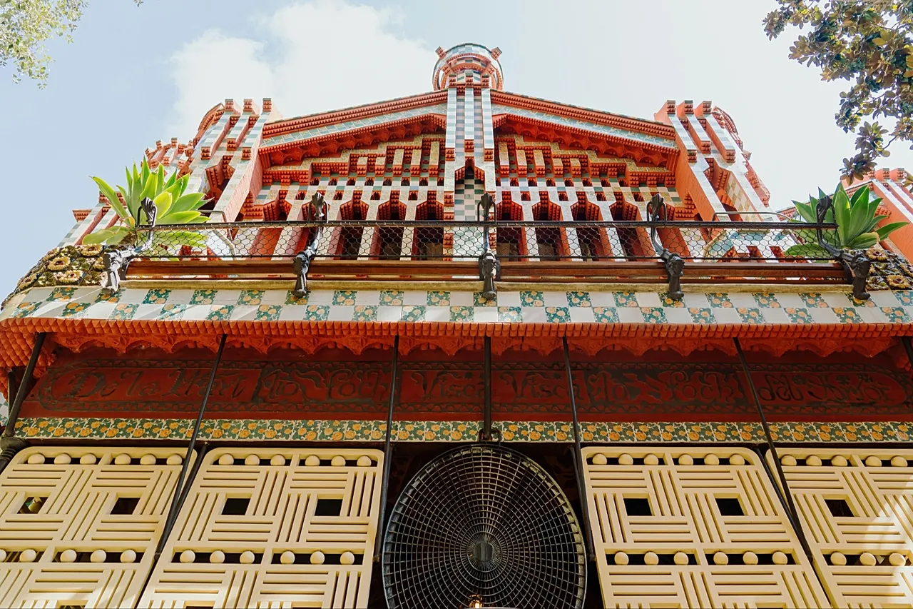 Casa Vicens, Barcelona, ​​Katalonien, Spanien, Oktober 2024.
