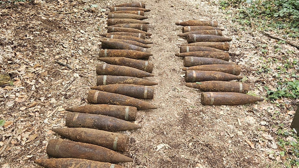 Bei Spaziergang gefunden: 1,5 Tonnen sowjetische Munition im Berliner Wald entdeckt