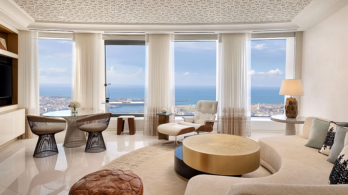 Das Waldorf Astoria Rabat Salé wird im höchsten Gebäude Marokkos eröffnet