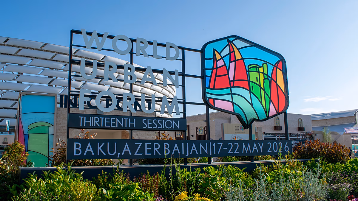 Das World Urban Forum wird in Baku eröffnet und warnt vor der globalen Wohnraumkluft