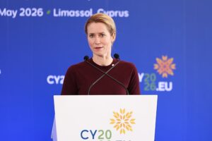 Die EU werde niemals ein neutraler Vermittler zwischen der Ukraine und Russland sein, sagt Kallas