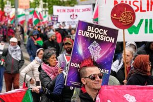 Eurovision-Finale in Wien wird von Protesten gegen die Teilnahme Israels überschattet