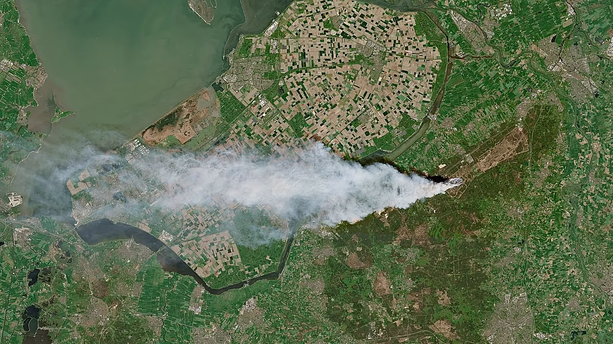 Frankreich und Deutschland schicken Feuerwehrleute zur Bekämpfung von Waldbränden in die Niederlande