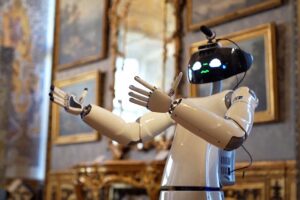 Italien testet den Roboter-Museumsführer R1 im historischen Palazzo Madama in Turin
