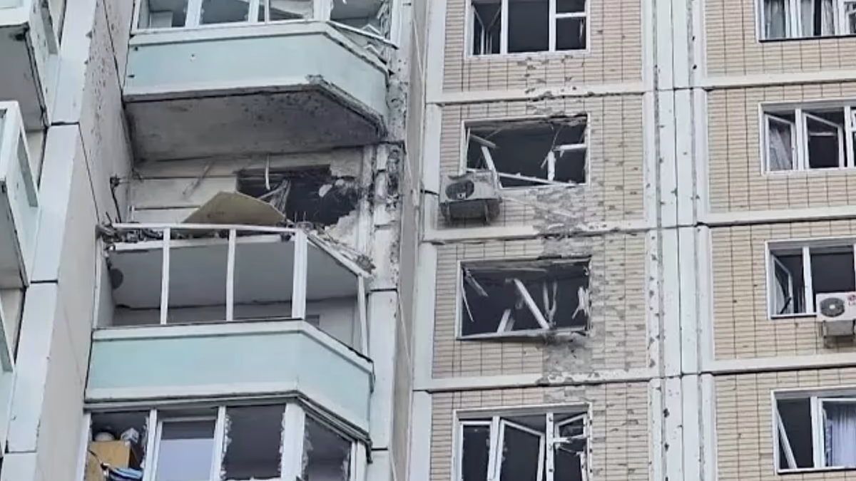 Nach Angaben Russlands sind bei einem der größten Drohnenangriffe der Ukraine im Raum Moskau drei Menschen getötet worden