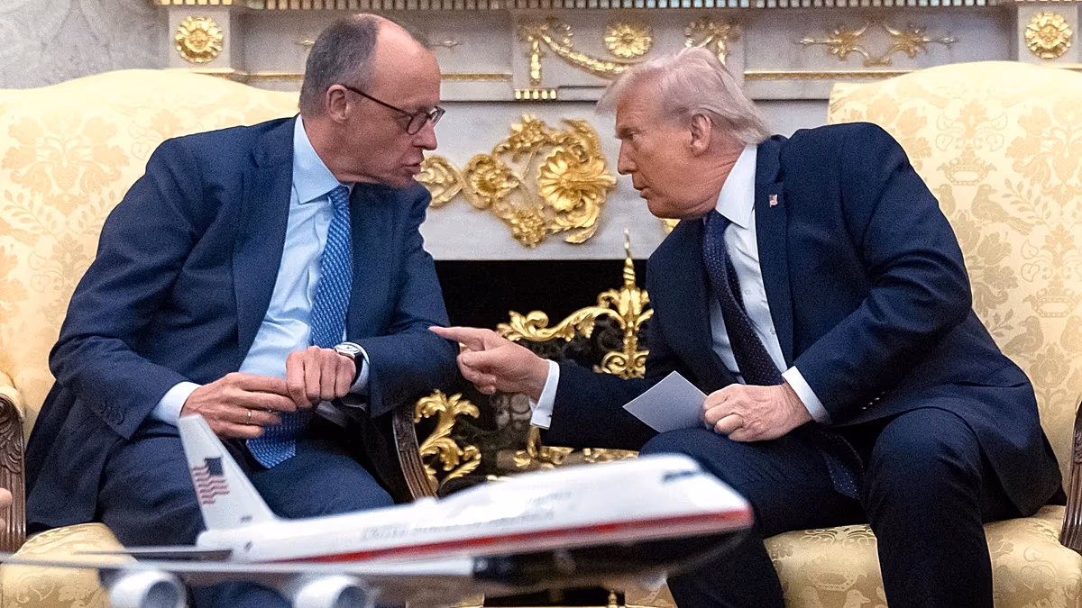 Nach der Androhung eines Truppenabzugs lanciert Trump eine neue Tirade gegen Merz