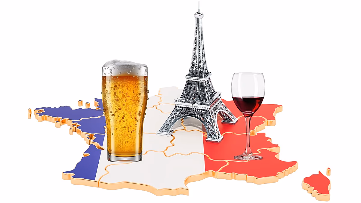 Pint oder Pichet? Zum ersten Mal übersteigt der Bierkonsum in Frankreich den Weinkonsum