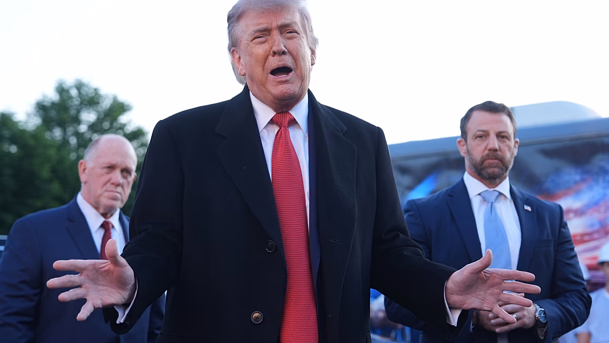 Trump kündigt einen dreitägigen Waffenstillstand zwischen der Ukraine und Russland an