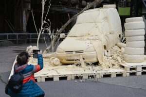 Urban Art Biennale: Rost, Staub und Verfall erneuern das deutsche Völklinger Eisenwerk