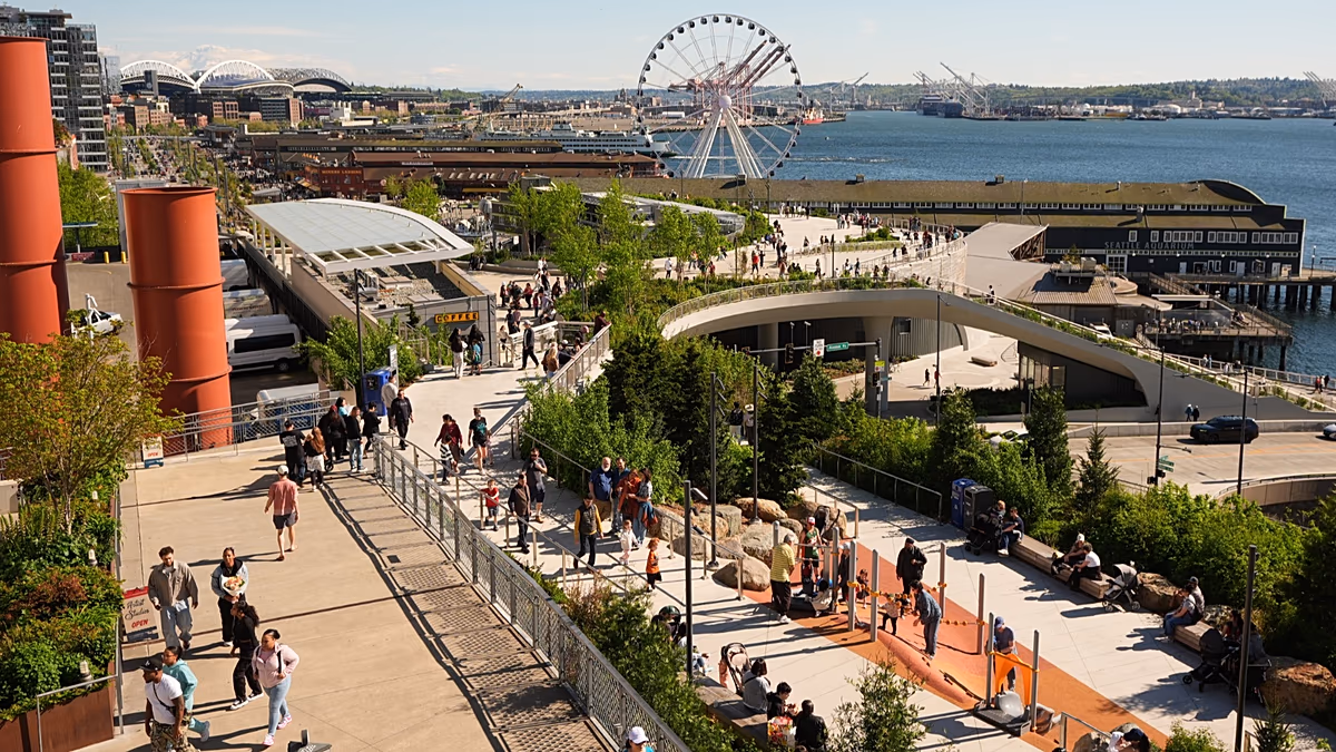 Ziele am Wasser: Seattle wird eine schwimmende WM-Fanzone beherbergen