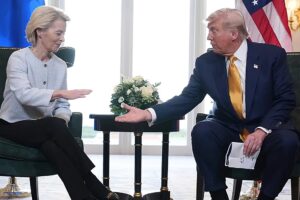 „Wir lassen uns nicht schikanieren“: Abgeordnete streiten über verzögertes US-Handelsabkommen