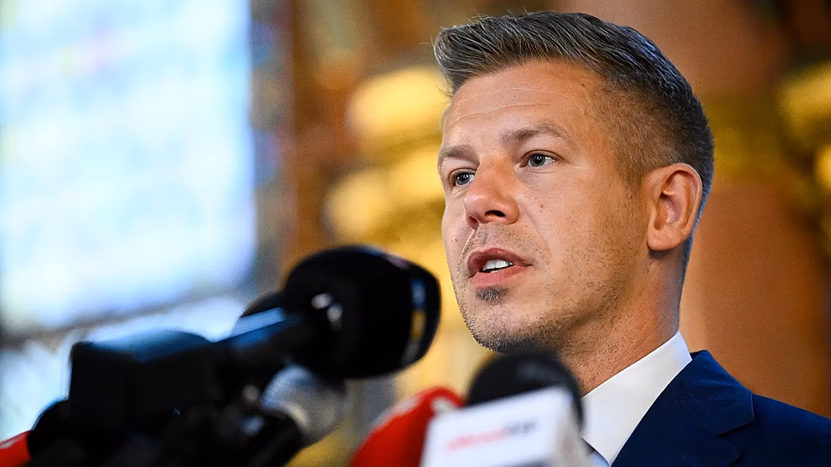 „Wir mussten gegen eine andere Art von Mafia kämpfen“, sagt Magyar vor den Gesprächen mit Meloni