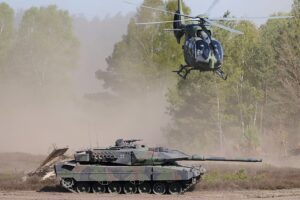 Deutschland übernimmt neben Frankreich 40 % der Anteile am Leopard-Panzerhersteller KNDS