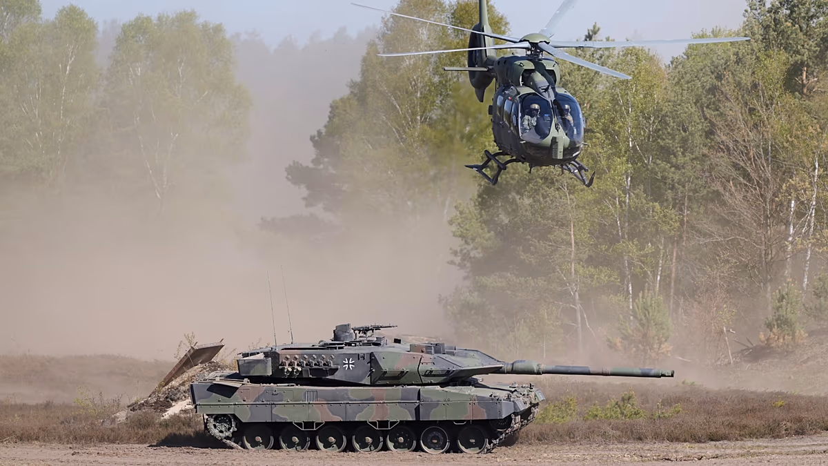 Deutschland übernimmt neben Frankreich 40 % der Anteile am Leopard-Panzerhersteller KNDS