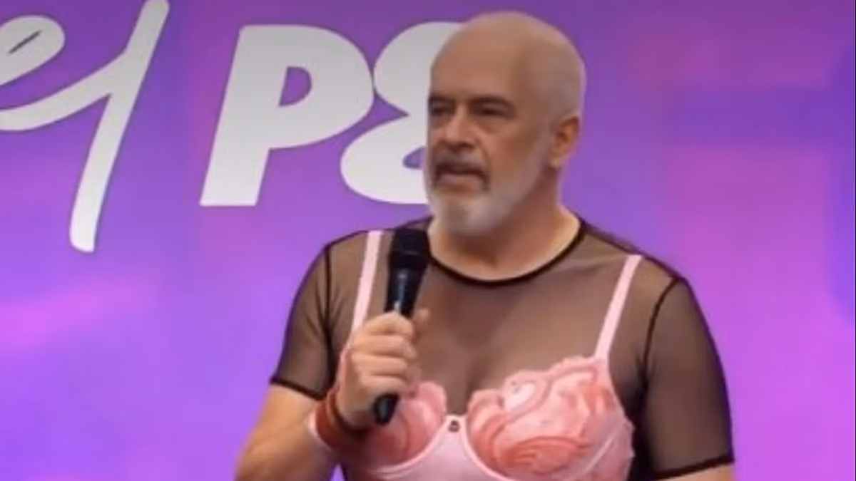 Albaniens Premierminister postet KI-Video von sich selbst im Minirock, um Online-Influencer anzugreifen