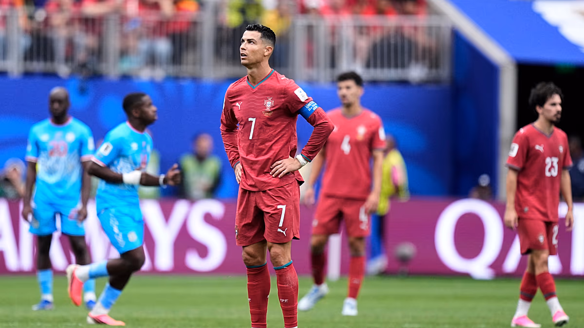 Cristiano Ronaldo stößt auf Gegenreaktionen in den Medien, als Experten Portugals Leistung gegen die Demokratische Republik Kongo scharf verurteilen