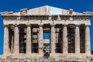 Den Schein wahren: Griechenland enthüllt nach 220 Jahren die Parthenon-Fassade