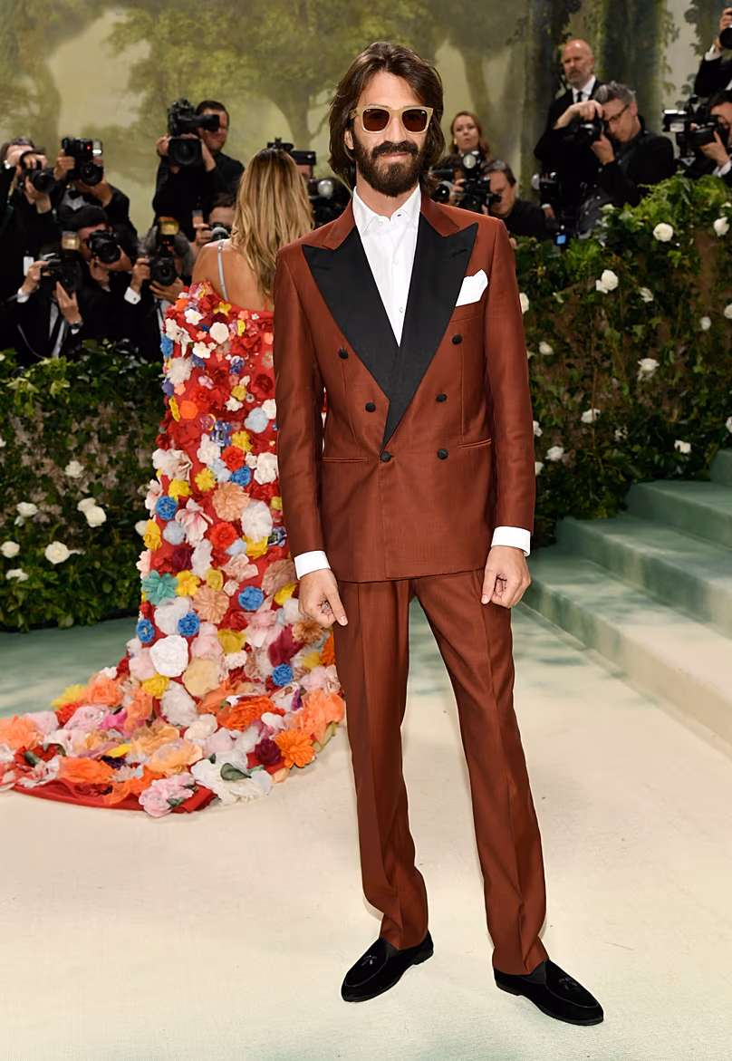 DATEI. Leonardo Maria del Vecchio nimmt am 6. Mai 2024 an der Benefizgala des Costume Institute des Metropolitan Museum of Art in New York teil
