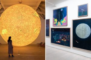 Die Sonne und der Mond: Die ehrgeizige neue Sommerausstellung der Saatchi Gallery richtet ihren Blick in den Himmel