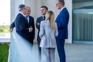 Die fünf größten Militärmächte Europas treffen sich vor dem wichtigen NATO-Gipfel mit Blick auf die Ukraine