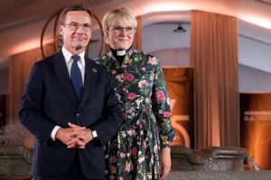 Die schwedische Kirche leitet Ermittlungen gegen die Frau des Premierministers wegen nicht näher bezeichneter ethischer Bedenken ein